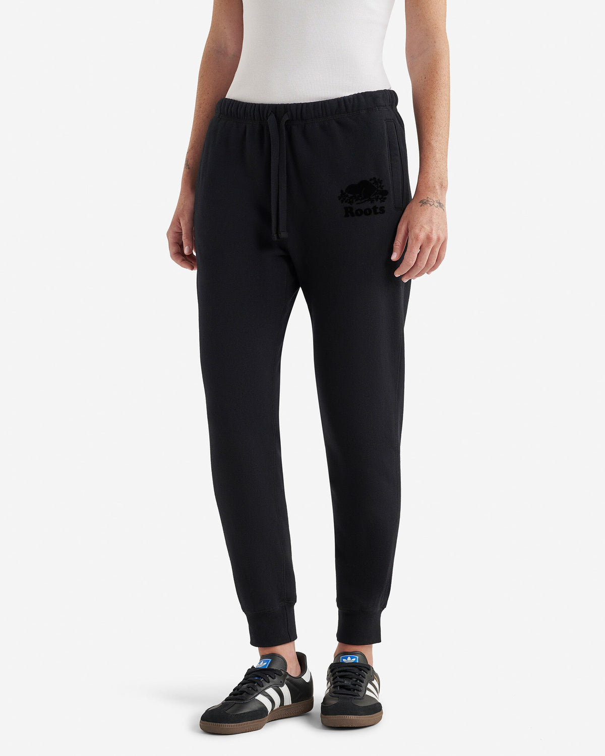 Organic Original Slim Cuff Sweatpant Tall (32.5 Inch Inseam) / BLACK