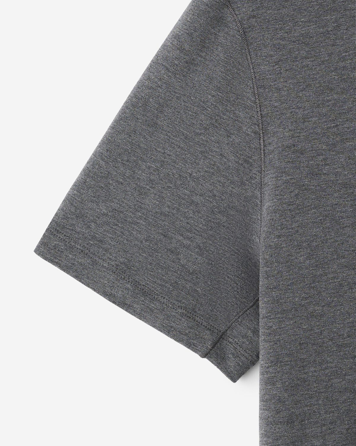 Roam Short Sleeve Top / DARK HEATHER GREY