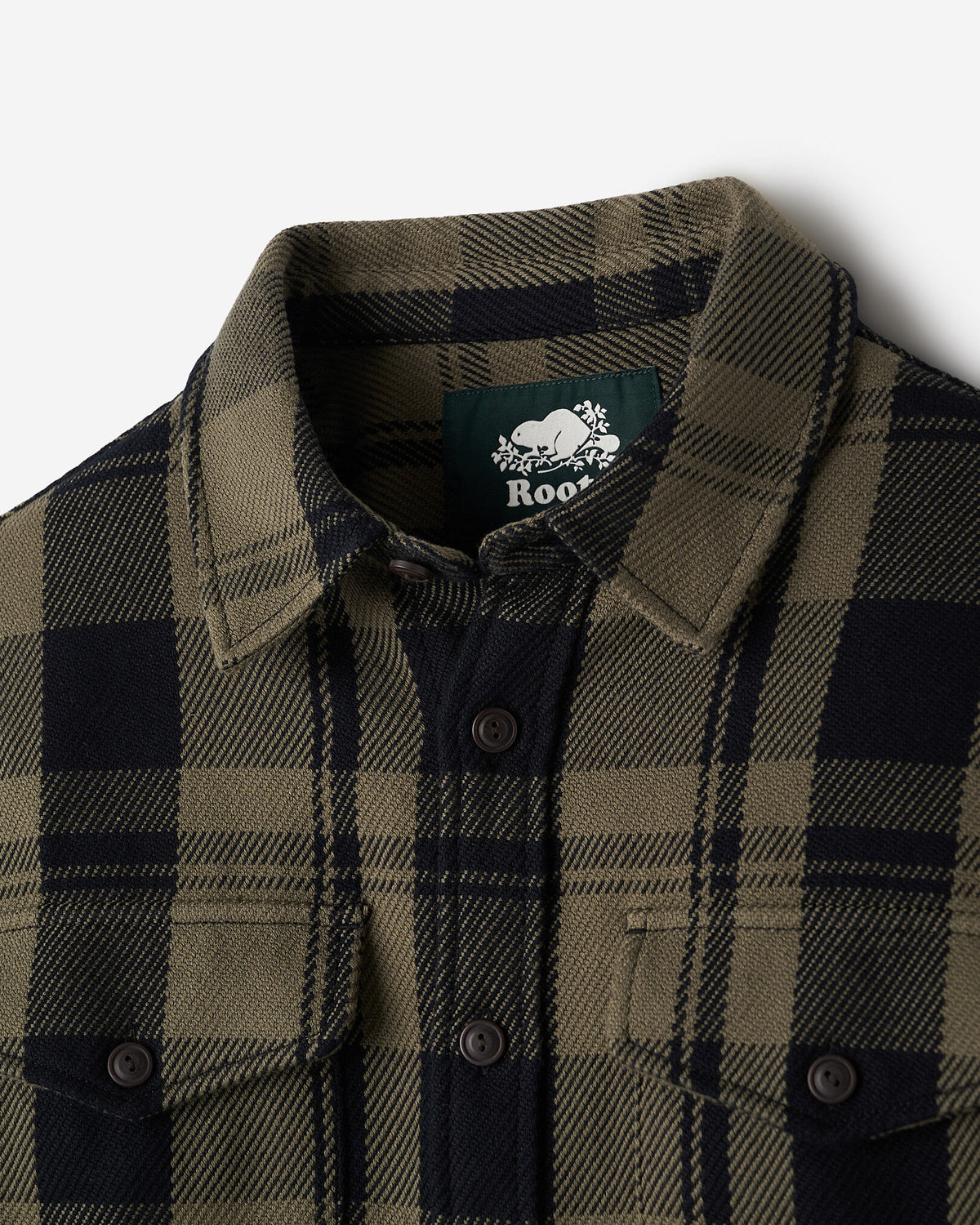 Cypress Twill Relaxed Shirt / SMOKEY OLIVE