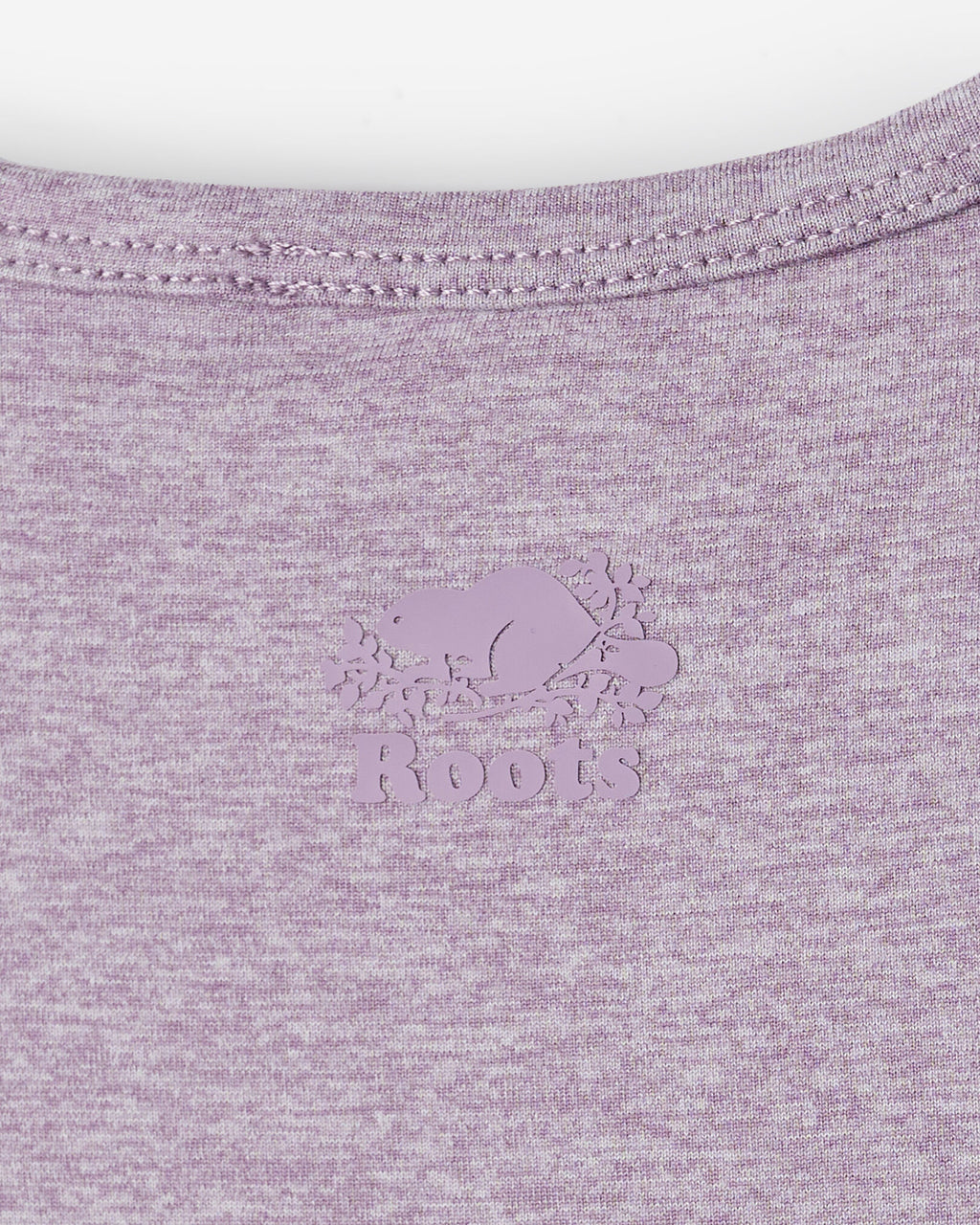 Toddler Girls Active Fitted T-Shirt / LAVENDER MIST PEPPER