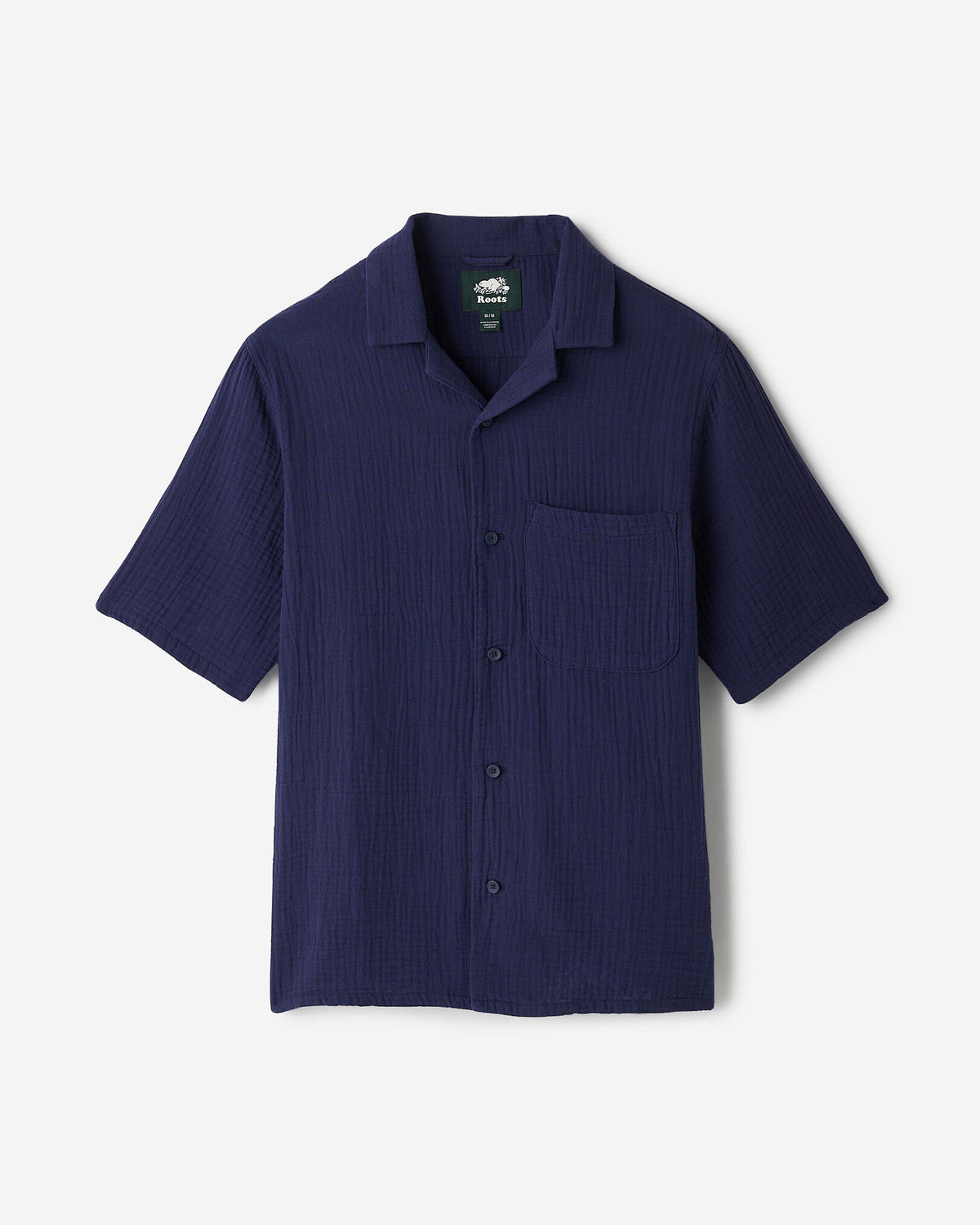 Isla Camp Shirt / INDIGO INK
