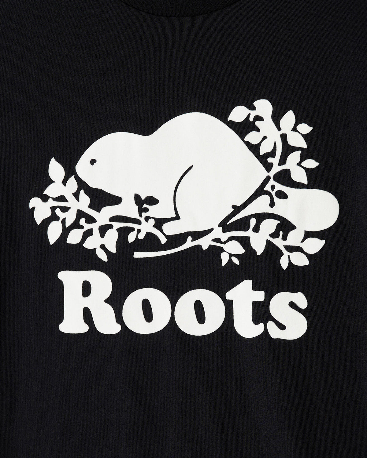 Mens Organic Cooper Beaver T-shirt / BLACK