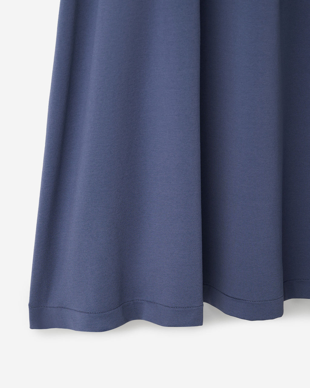 Renew Knit Square Neck Dress / TIDAL BLUE