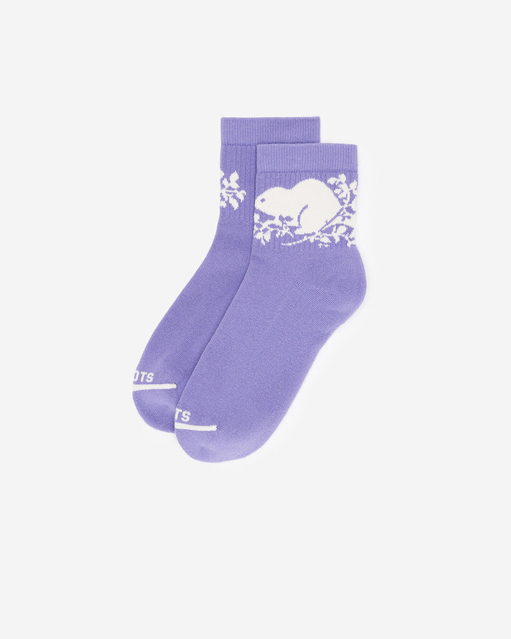 Adult Cooper Beaver Ankle Sock / WILD VIOLET