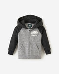 Baby Organic Original Full Zip Hoodie / BLACK PEPPER