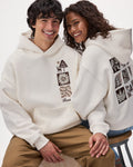Patchwork Studio Hoodie / EGRET