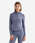 Roam Hooded Full Zip / TIDAL BLUE
