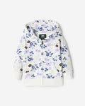 Baby Floral Full Zip Hoodie / MULTI