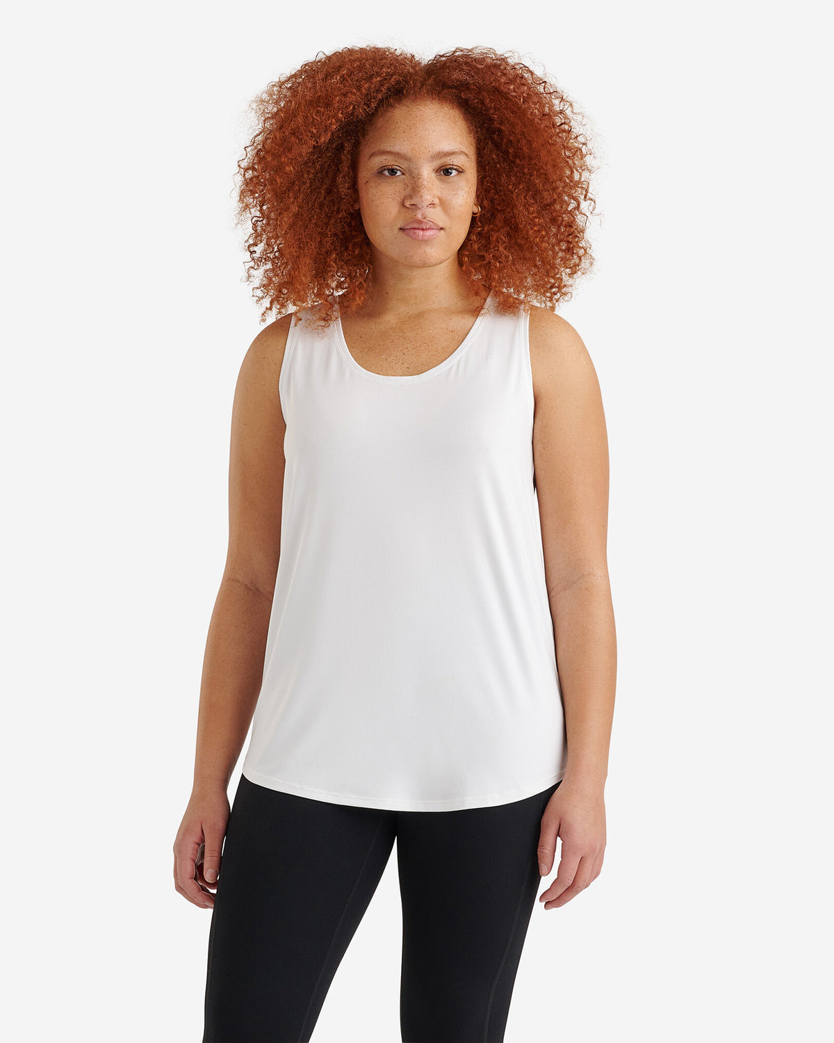 Renew Racer Tank / WHITE