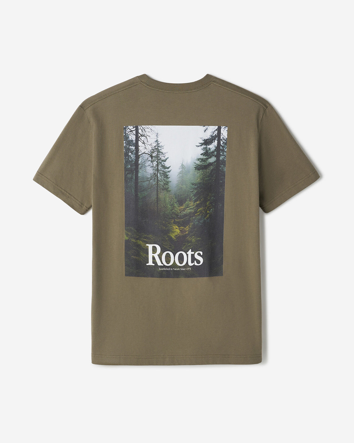 Mens Backtrail T-Shirt / SMOKEY OLIVE