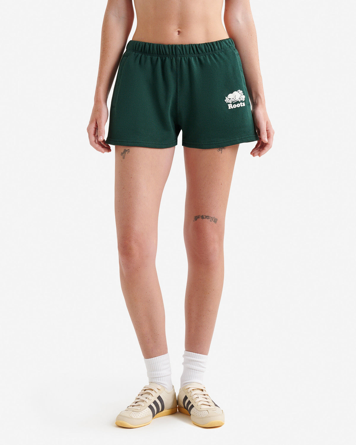 Organic Original Terry Sweatshort 3 Inch / VARSITY GREEN