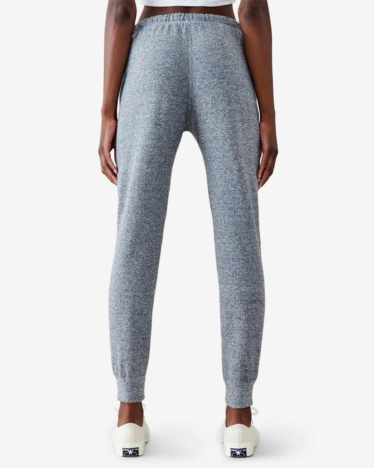 Slim Cuff Sweatpant Short (26 Inch Inseam) / SALT & PEPPER