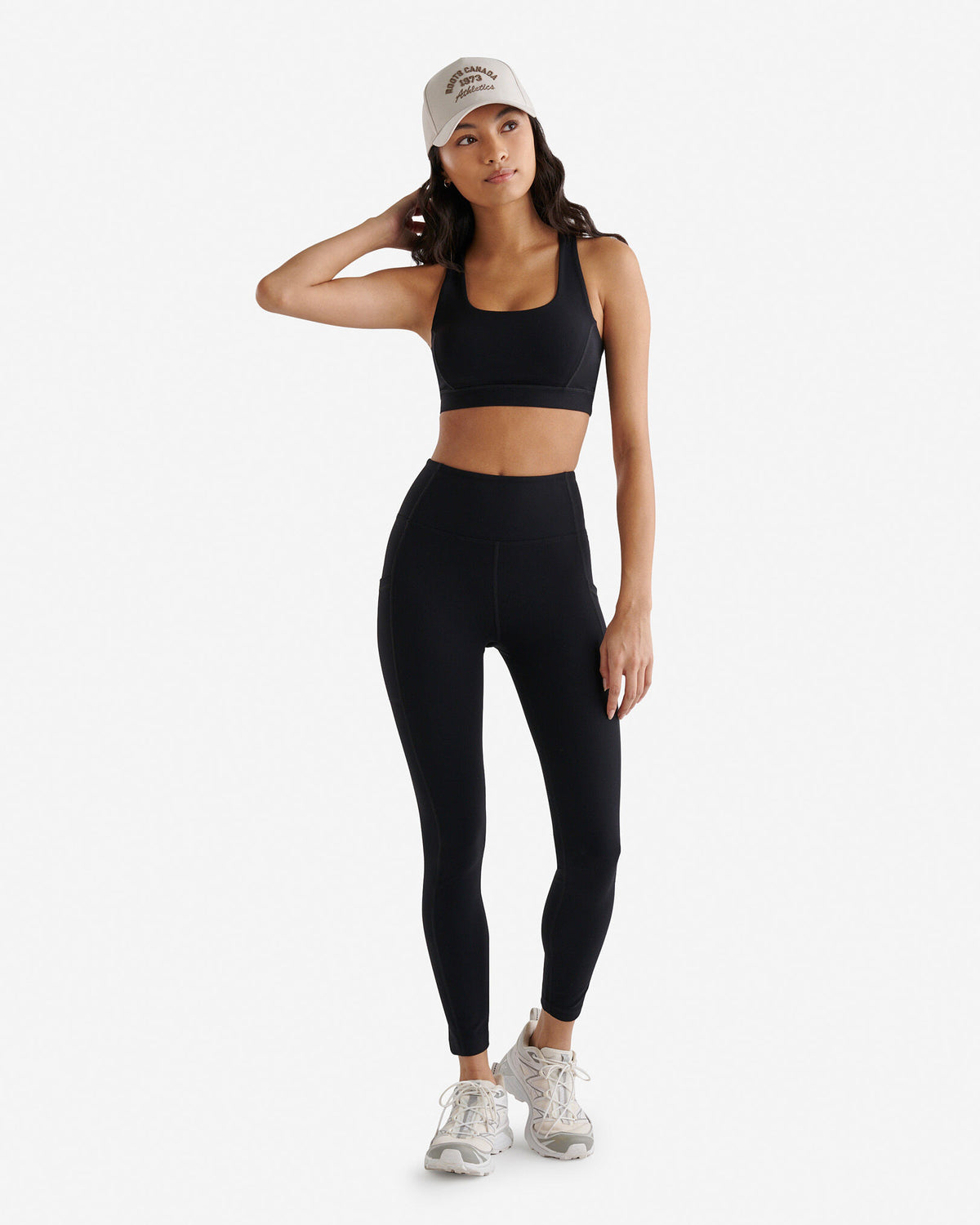Restore Stretch Pocket Legging / BLACK