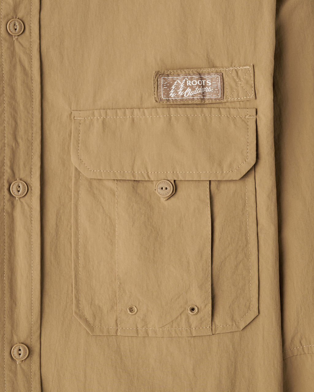 Outdoor Nylon Shirt / SEPIA TAUPE