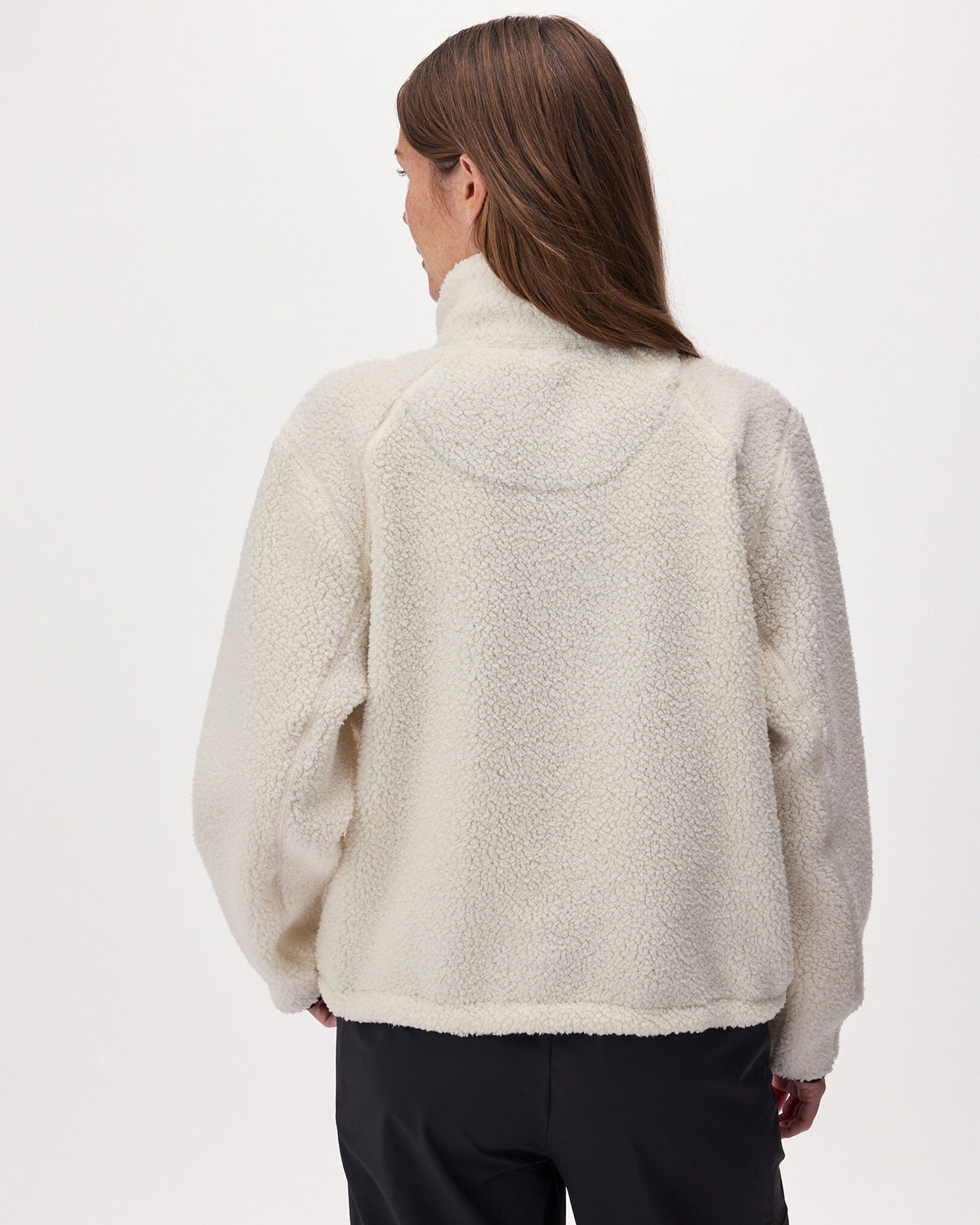 Alta Shearling Fleece Jacket / EGRET