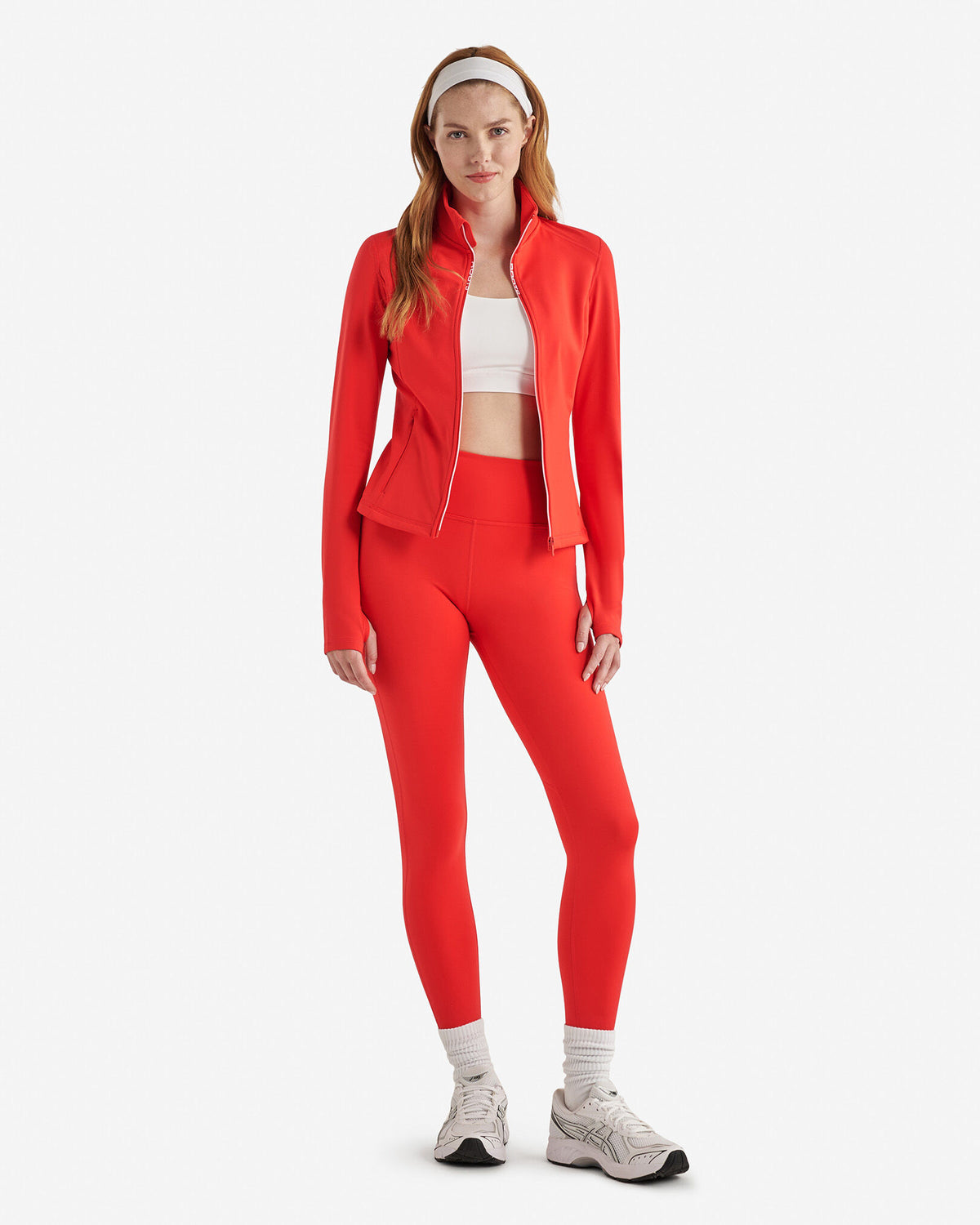 Restore Warm Pocket Legging / CHERRY BURST