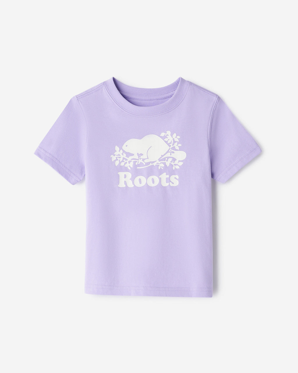 Toddler Organic Original Cooper Beaver T-Shirt / LAVENDER