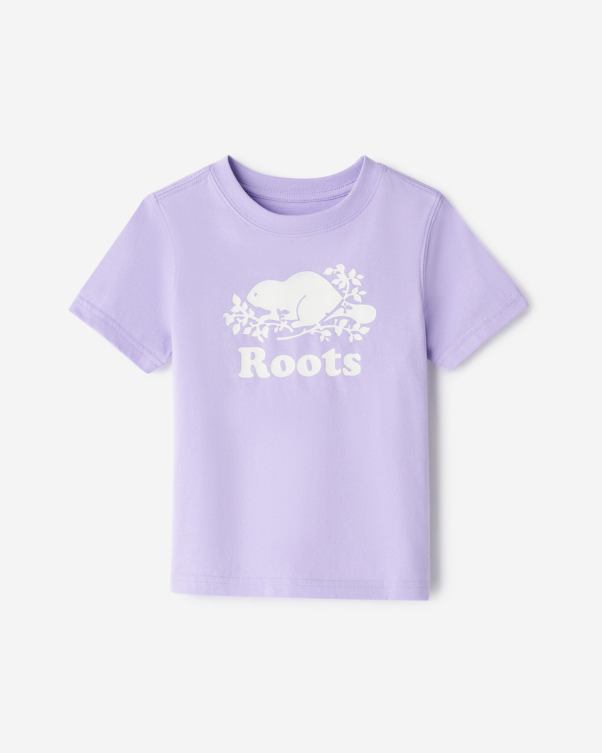 Toddler Organic Original Cooper Beaver T-Shirt / LAVENDER