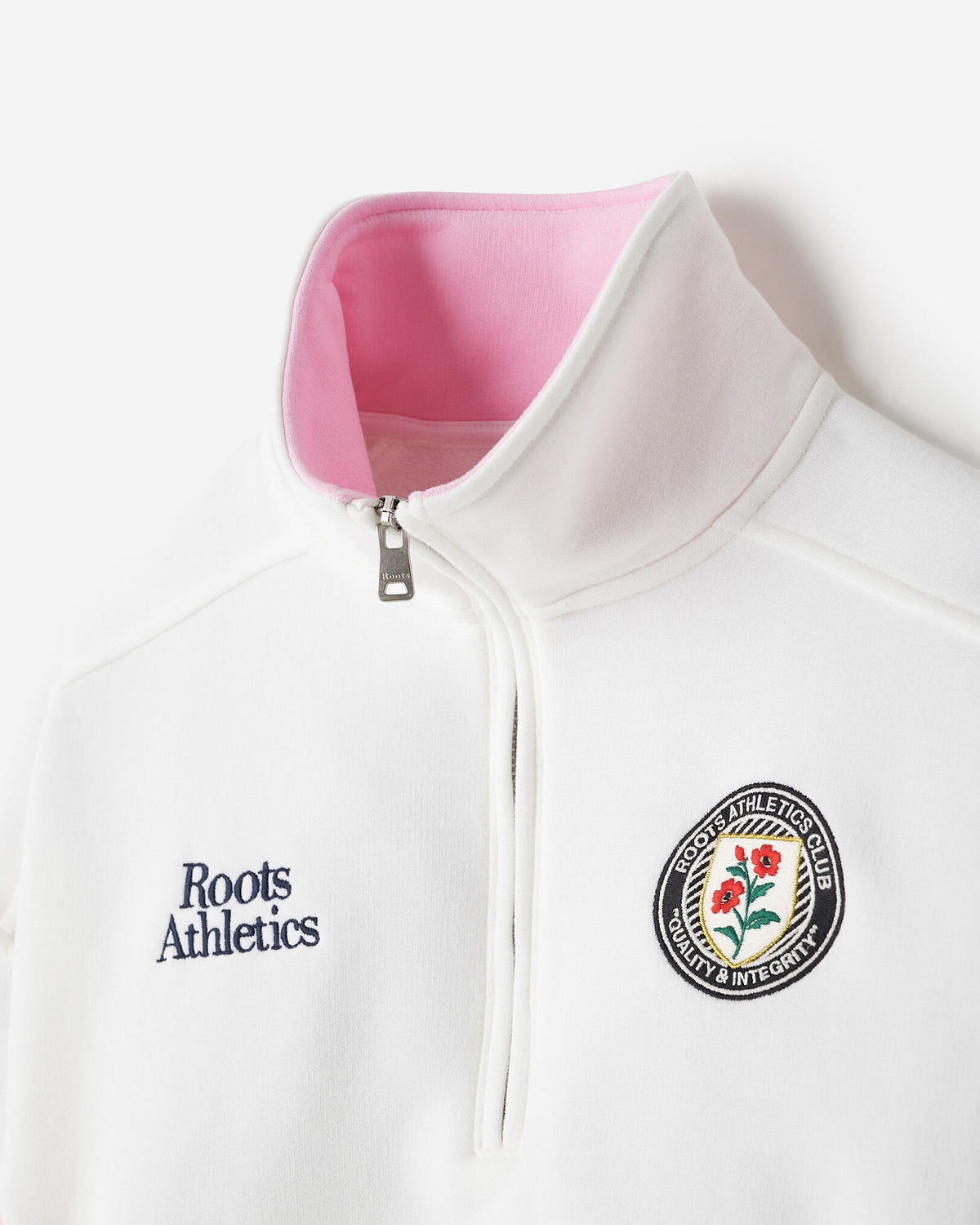 Summer League Quarter Zip / WHITE