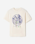 X NCC Earth Month T-Shirt / NATURAL/TRUE NAVY