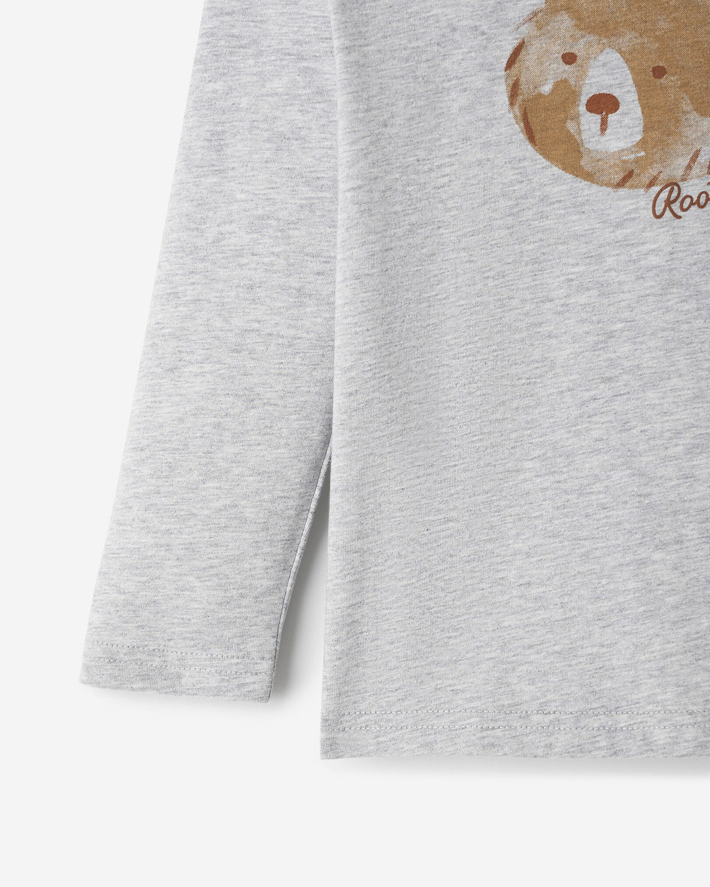 Toddler Bear T-Shirt / HEATHER GREY