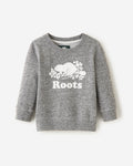 Baby Organic Original Crewneck Sweatshirt / SALT & PEPPER