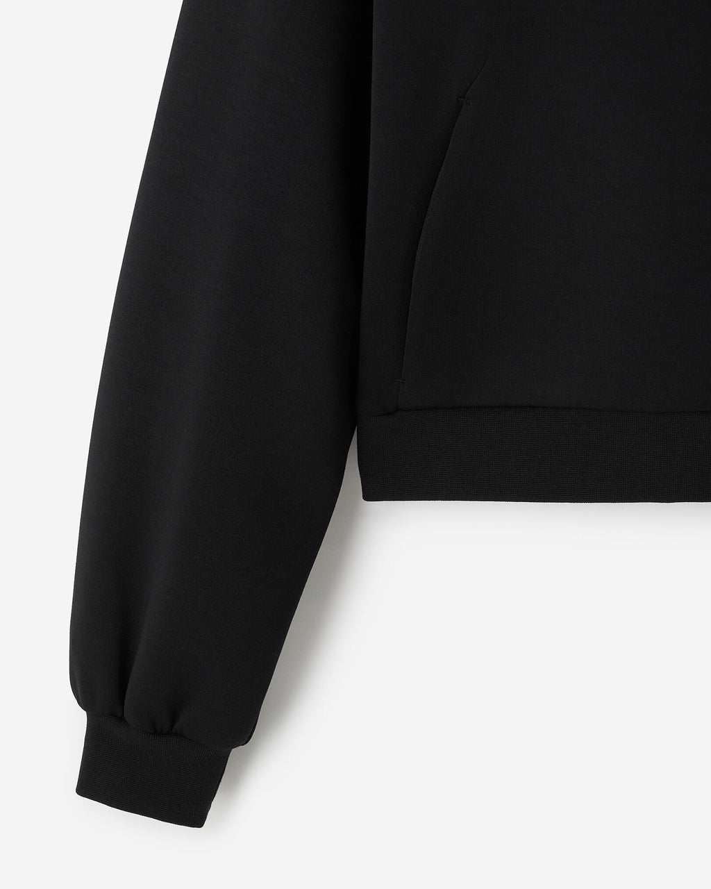 Roam Quarter Zip Hoodie / BLACK