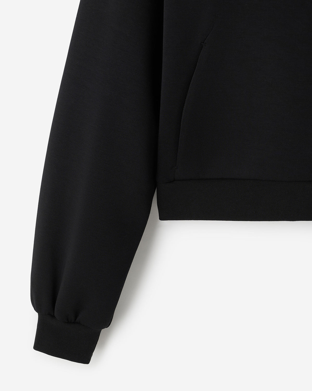 Roam Quarter Zip Hoodie / BLACK