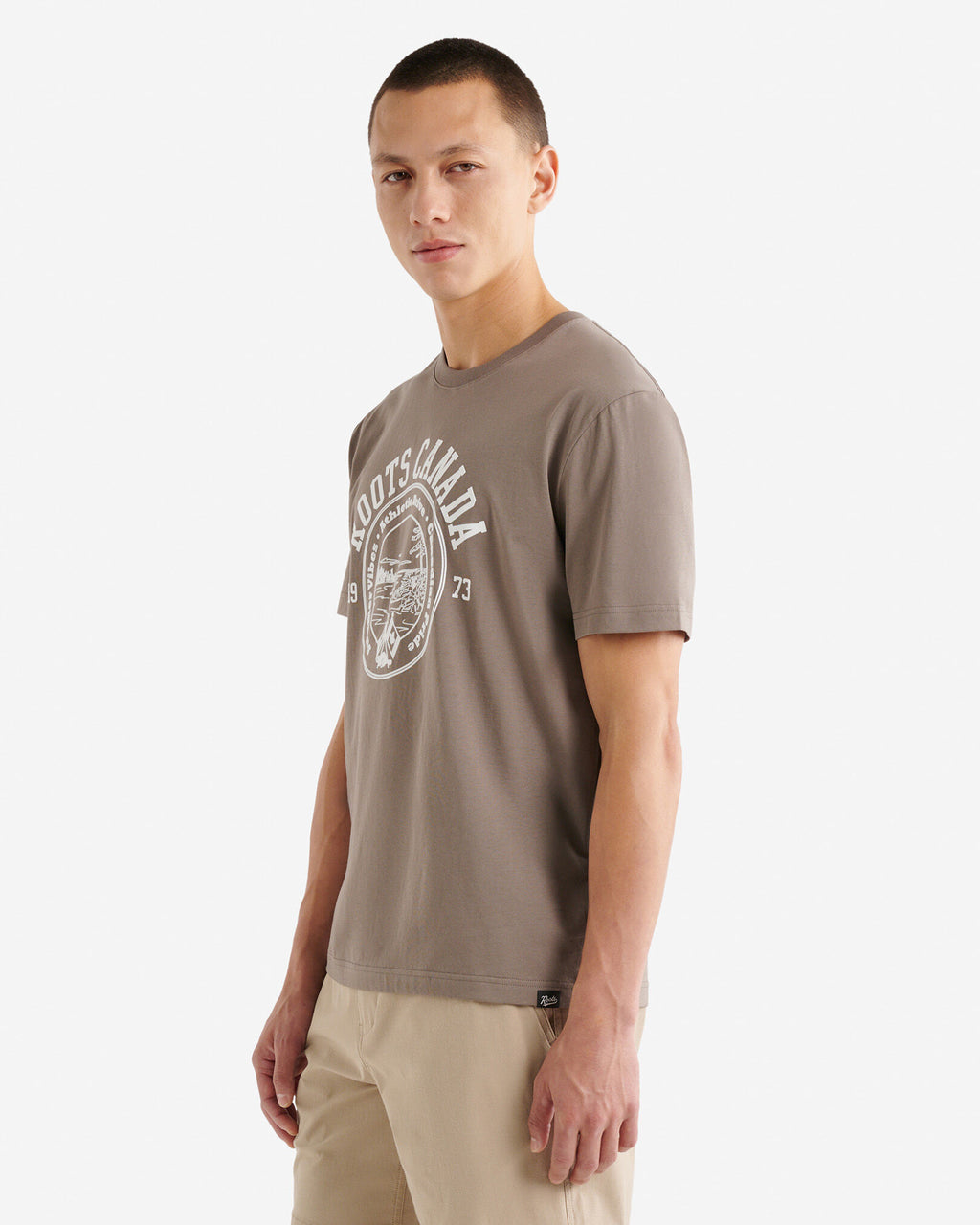 Mens  Lakeview T-Shirt / BOULDER BROWN