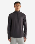 Renew Knit Quarter Zip / BLACK PEPPER