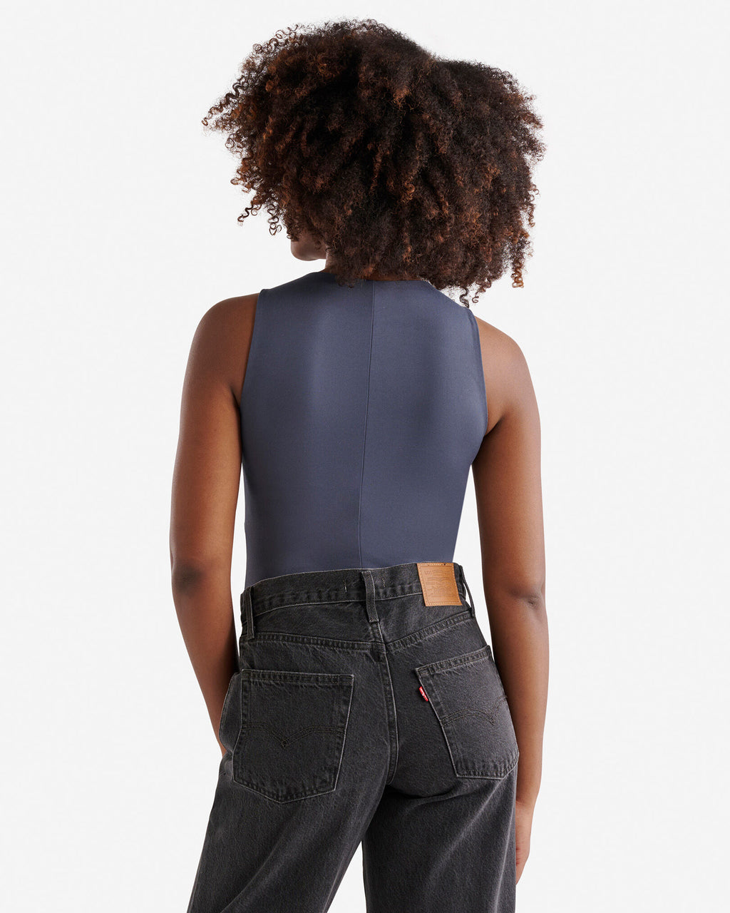 Renew Tank Bodysuit / DUSTY BLUE