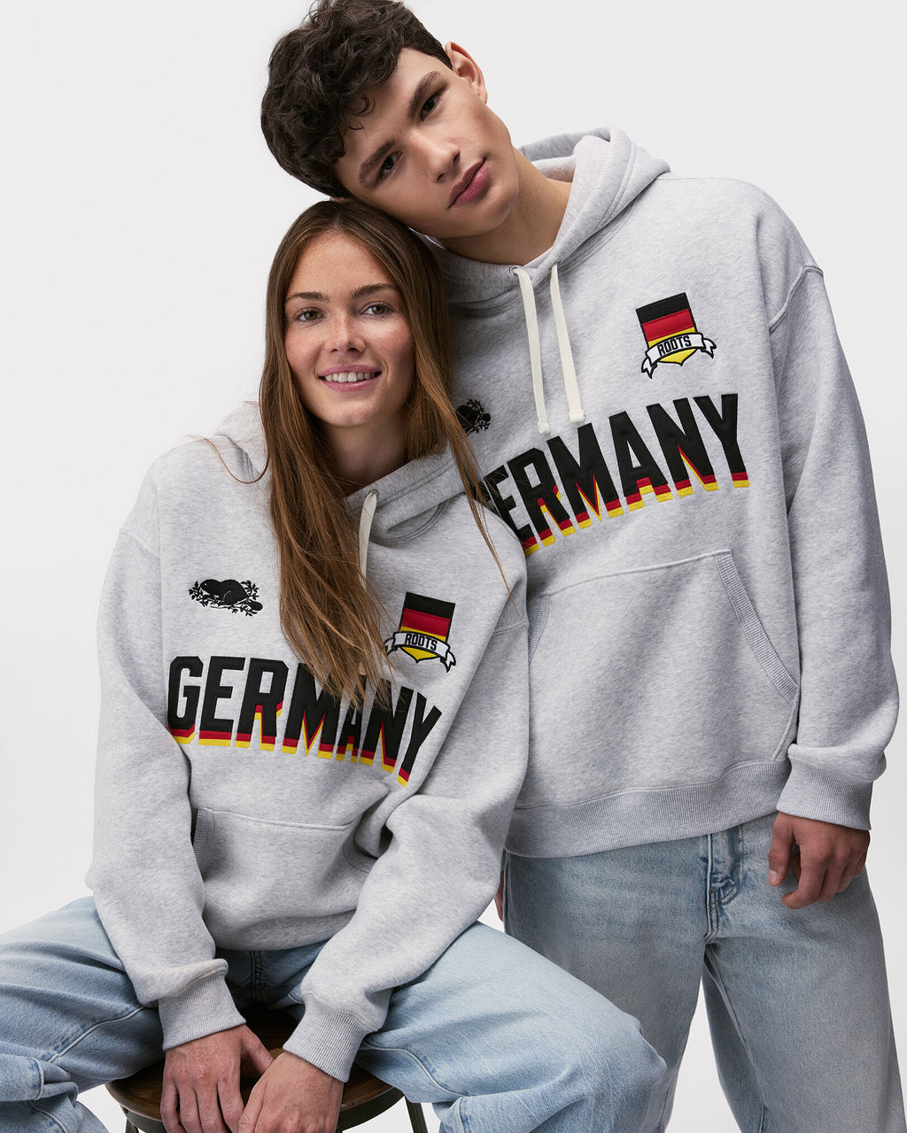 Worldwide Germany Hoodie / ATHLETIC GREY MIX