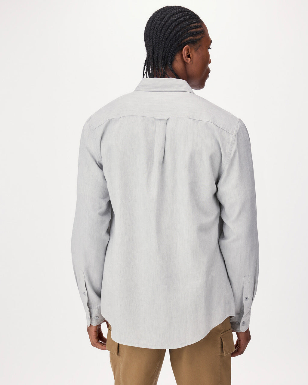 Barkley Twill Shirt / ATHLETIC GREY MIX