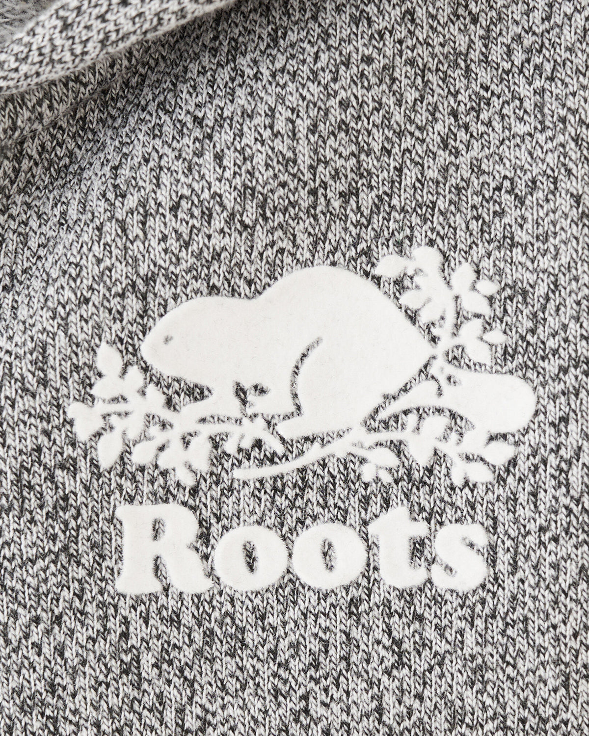 Baby Organic Original Full Zip Hoodie / SALT & PEPPER