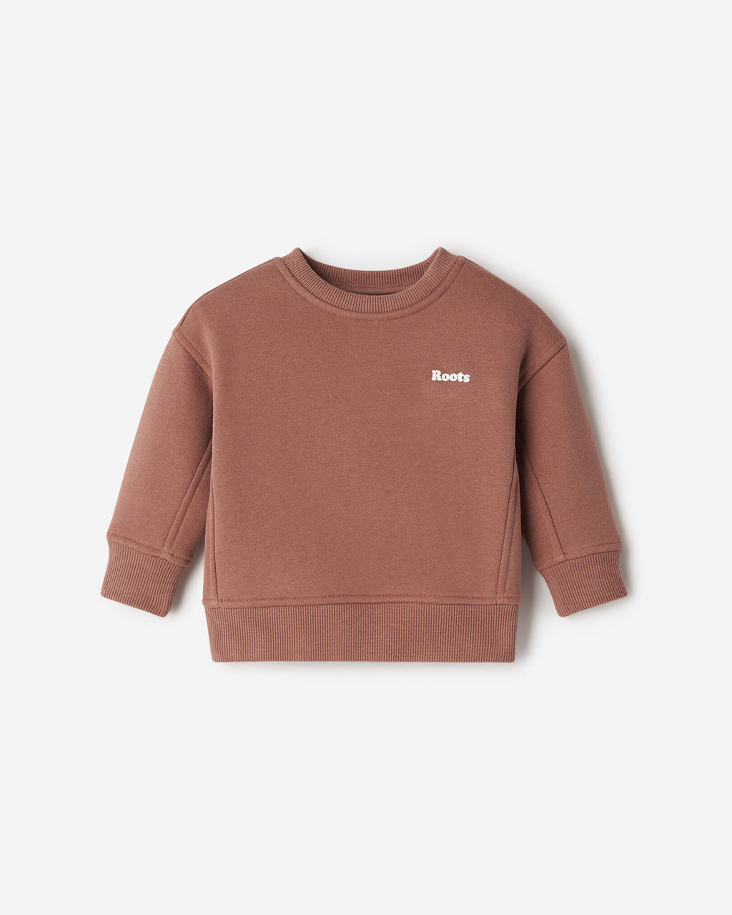 Baby Cloud Crew Sweatshirt / BRICK BROWN