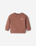 Baby Cloud Crew Sweatshirt / BRICK BROWN