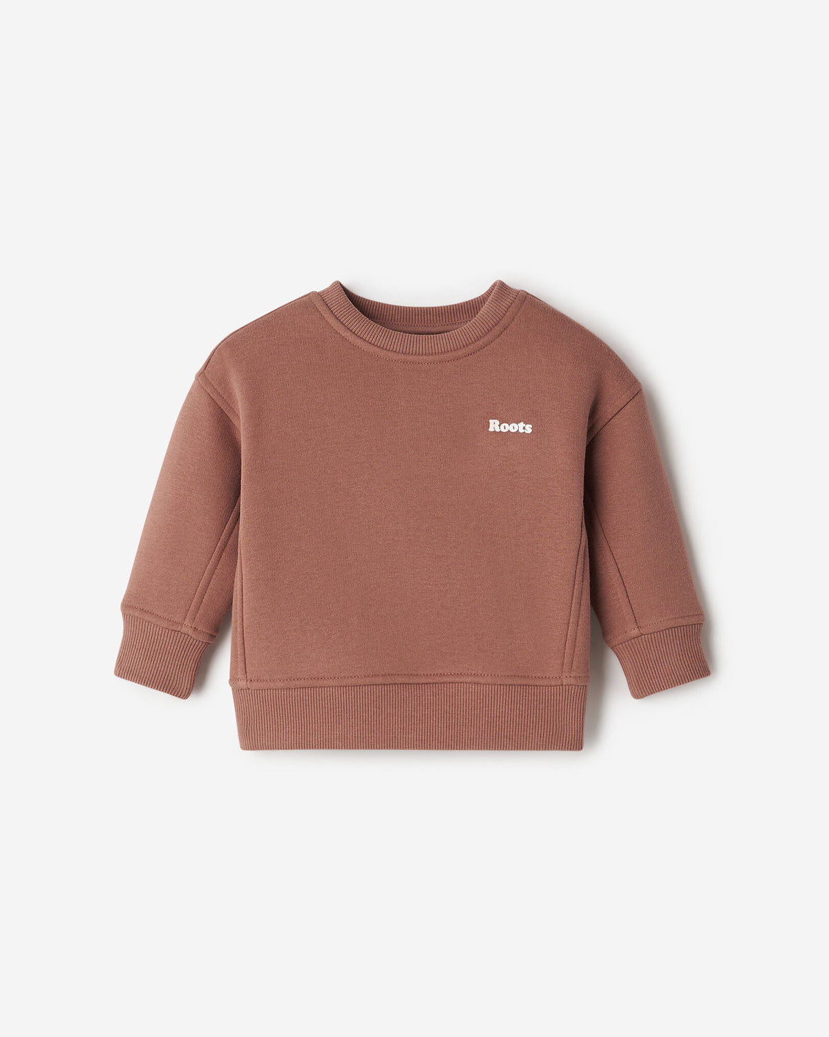 Baby Cloud Crew Sweatshirt / BRICK BROWN
