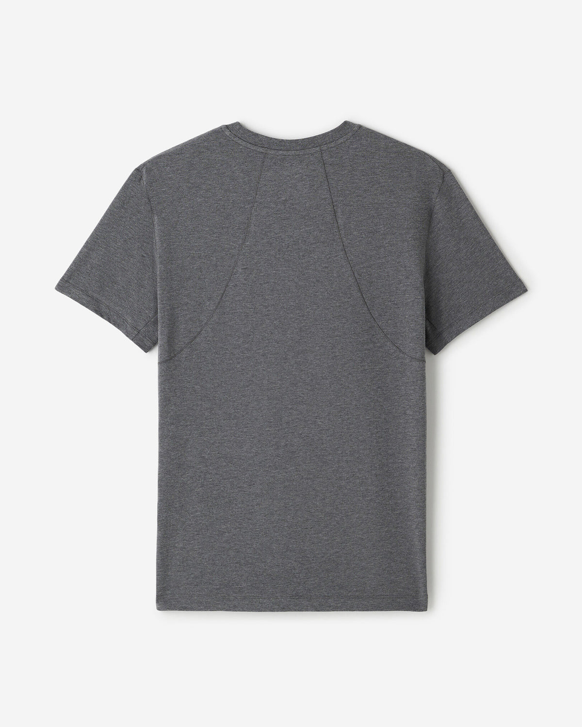 Roam Short Sleeve Top / DARK HEATHER GREY