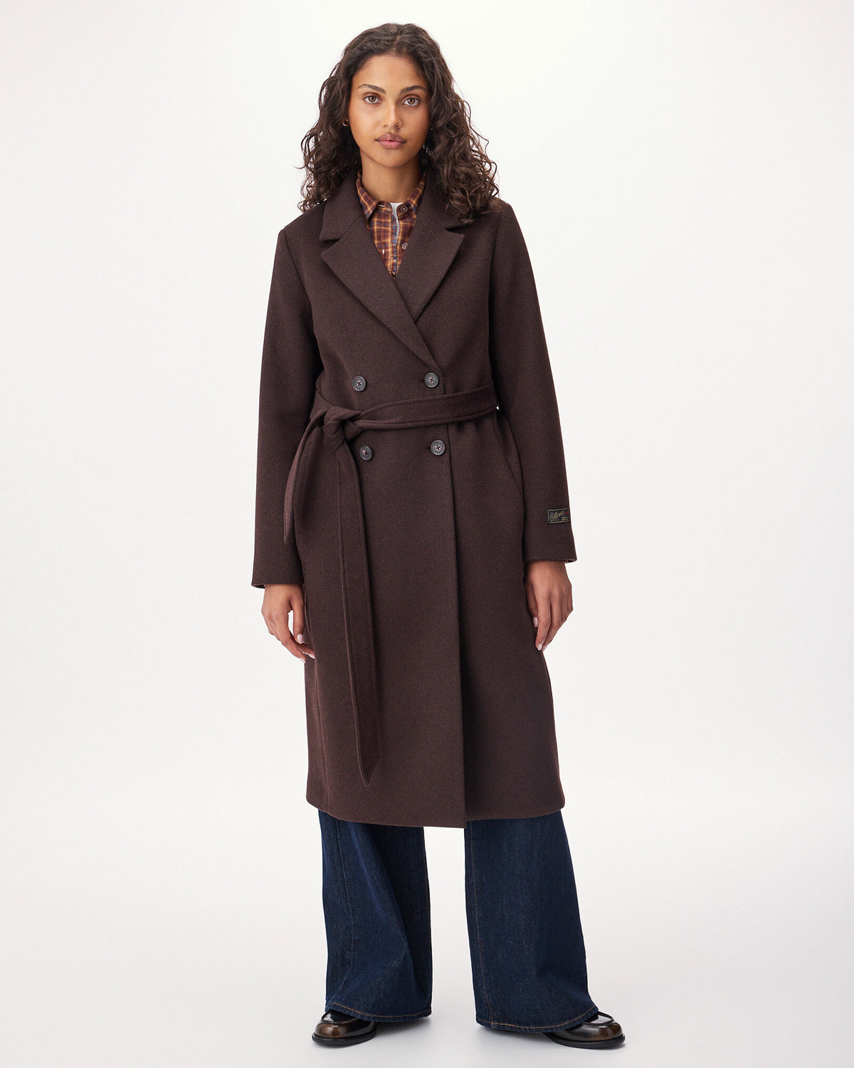 Alma Coat / BLACK COFFEE