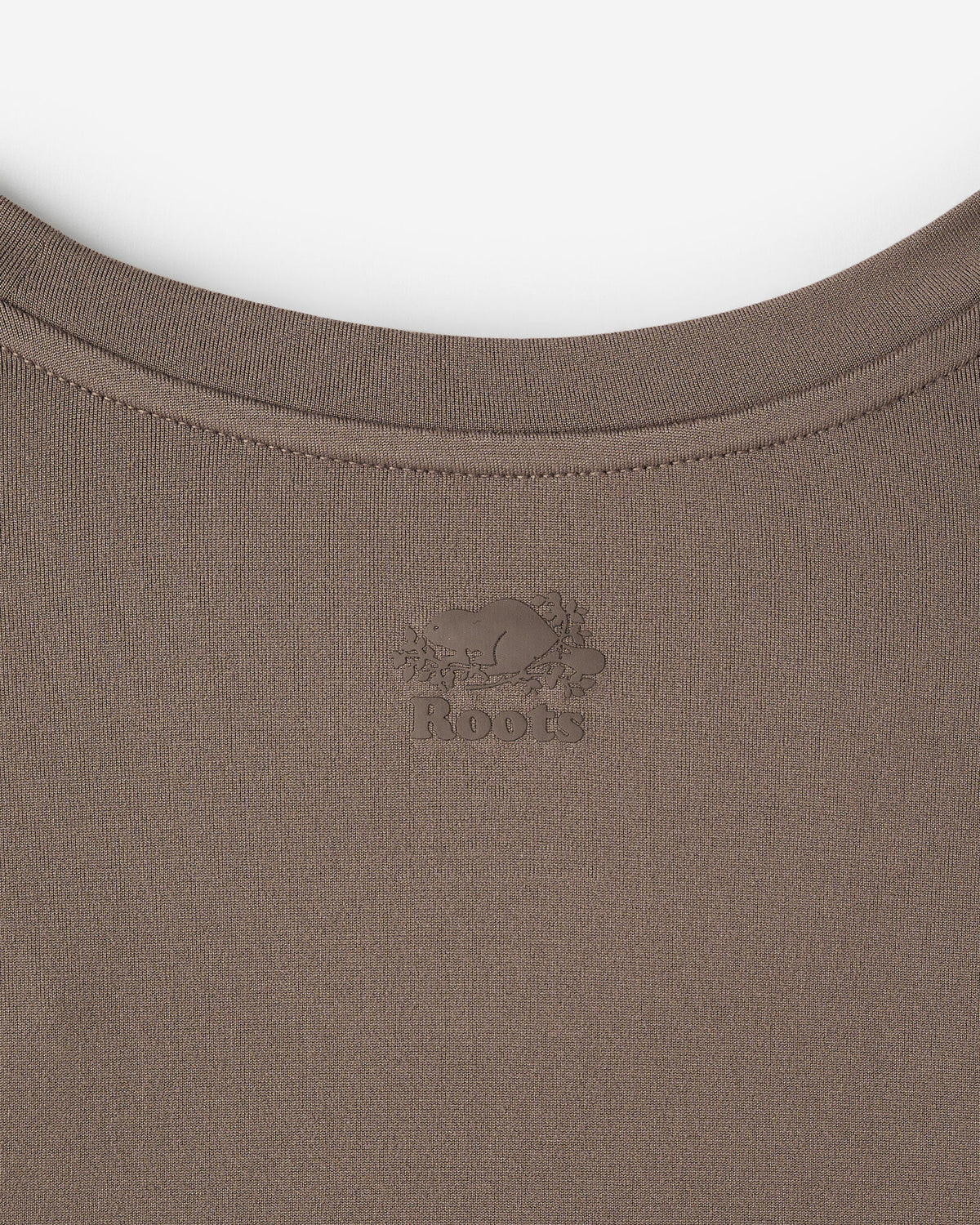 Renew Knit Long Sleeve Top / FALCON BROWN