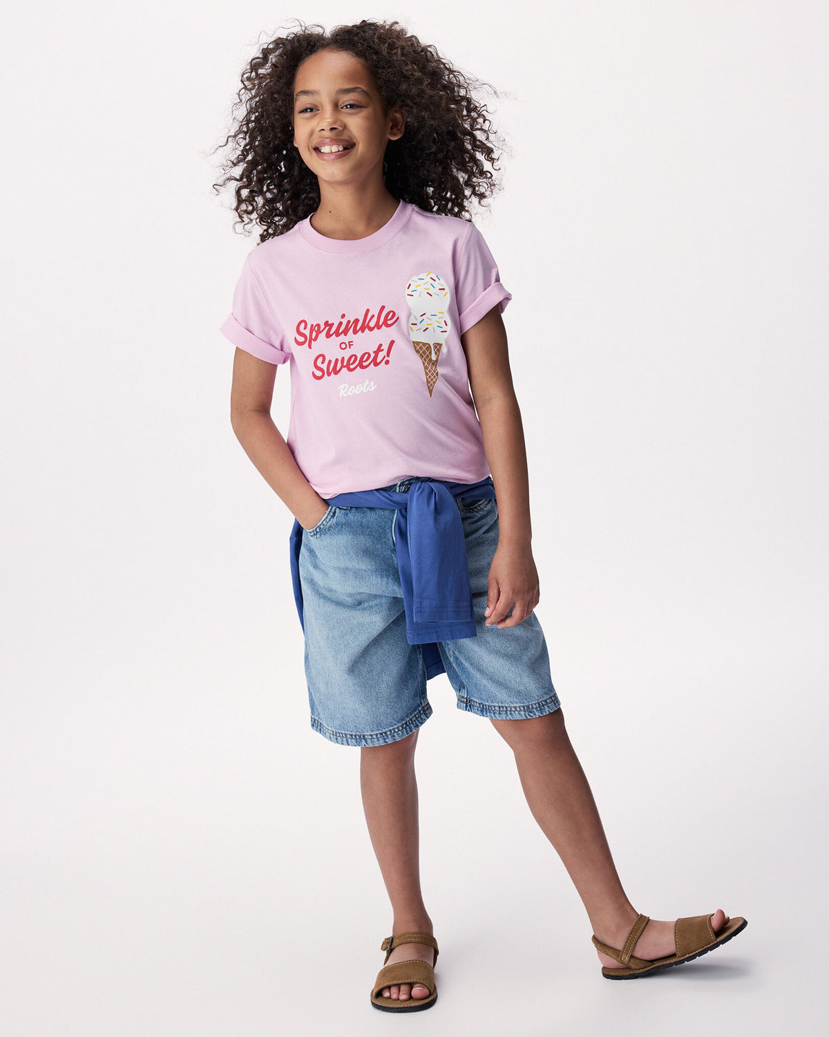 Kids Pops & Scoops T-Shirt / PINK LAVENDER