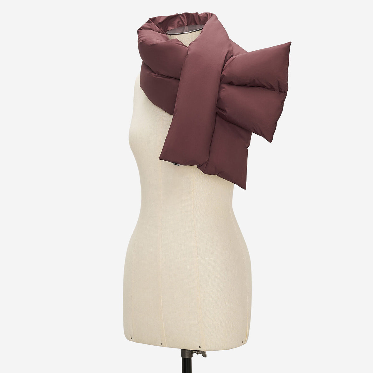 Puffer Scarf / HAZELNUT BROWN