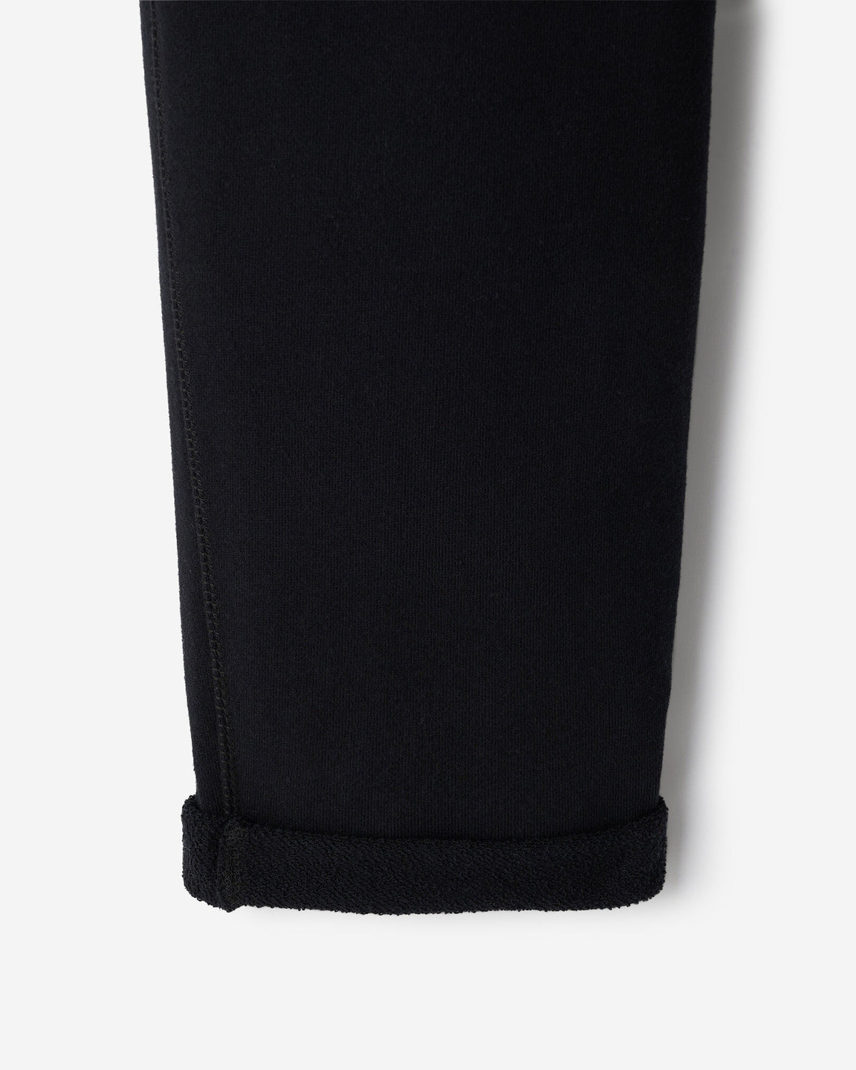 Organic Original Terry Ankle Sweatpant / BLACK