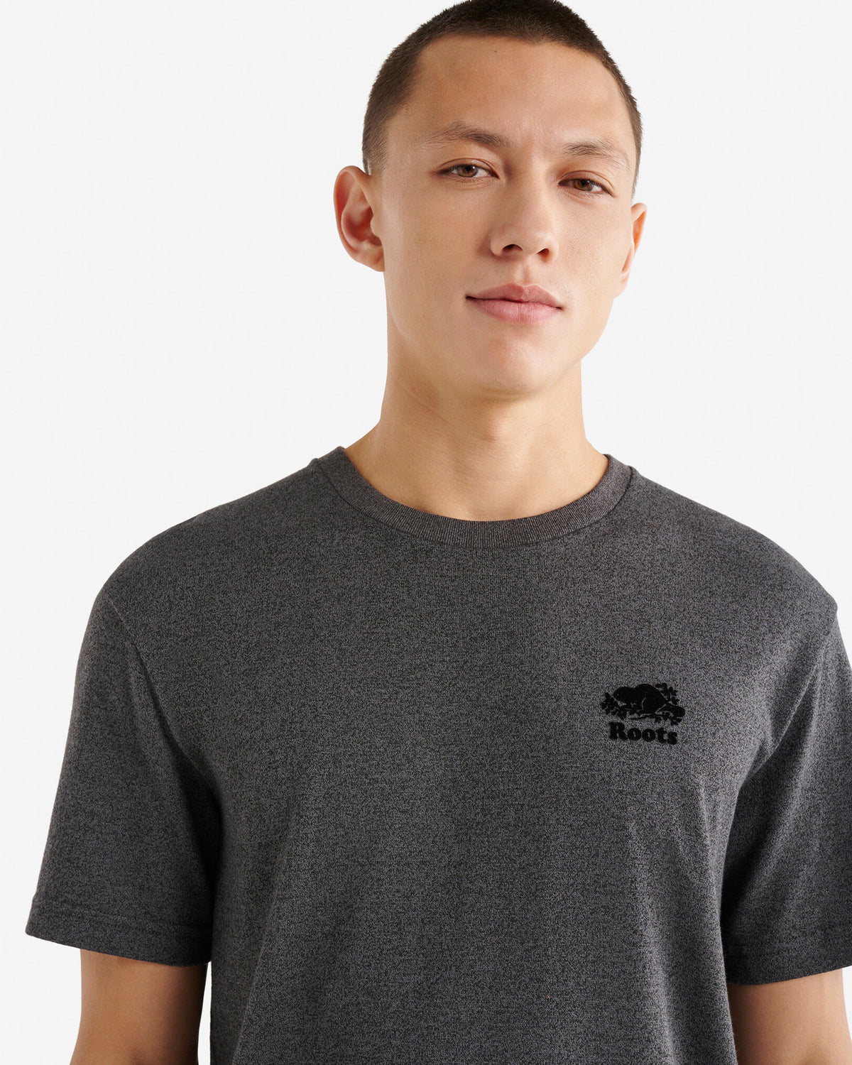 Mens Organic Perfect Pepper T-shirt / BLACK PEPPER