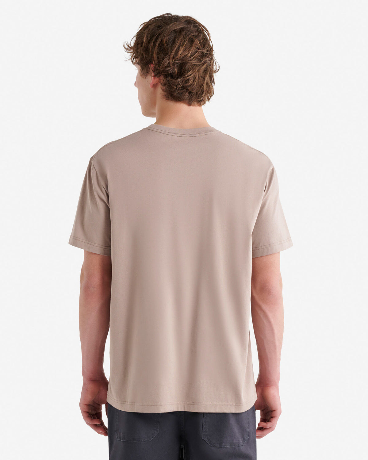 Mens Wilderness Snapshot T-Shirt / MUSHROOM BROWN
