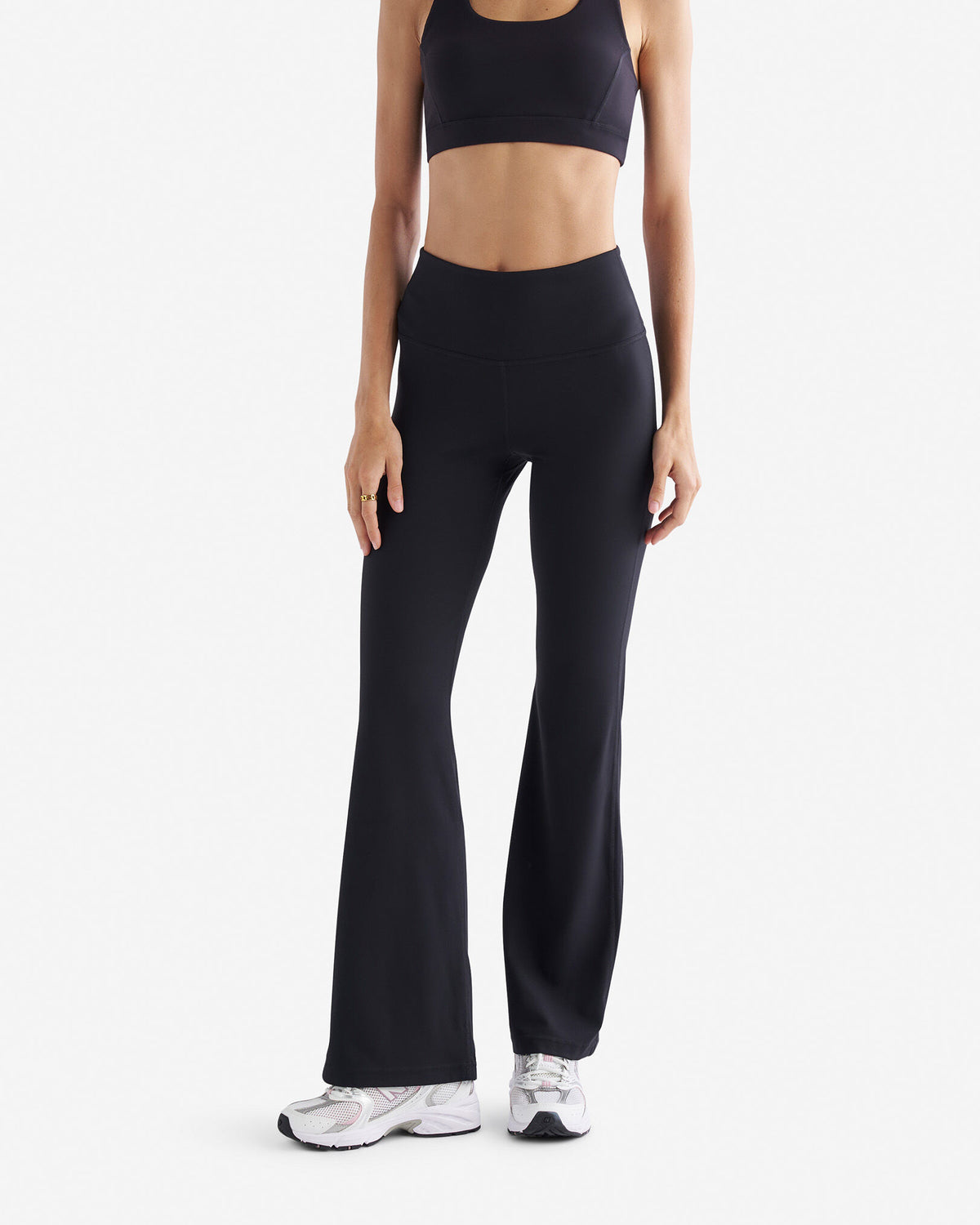 Restore High Rise Flare Legging / BLACK