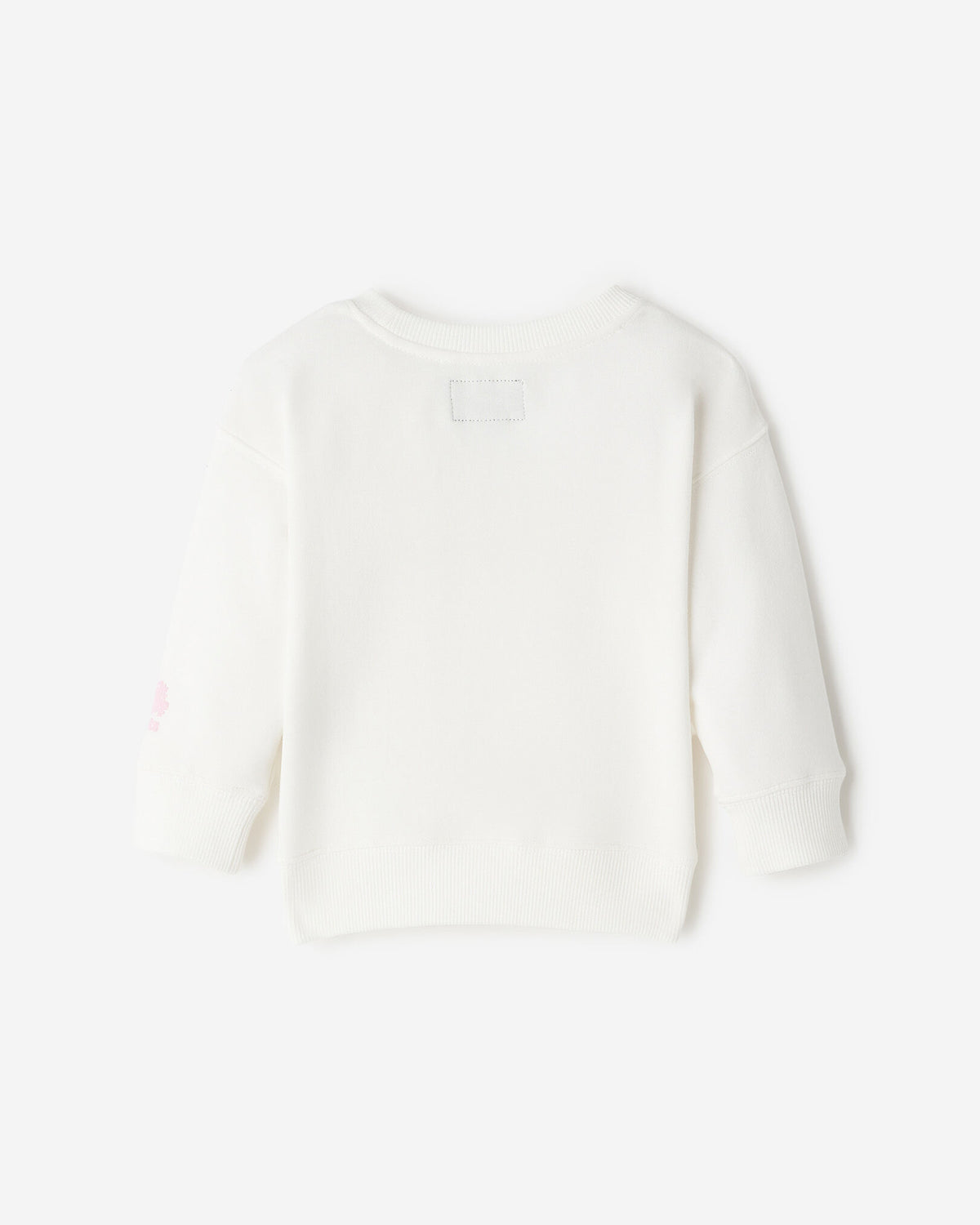 Baby Cozy Bear Crew Sweatshirt / EGRET