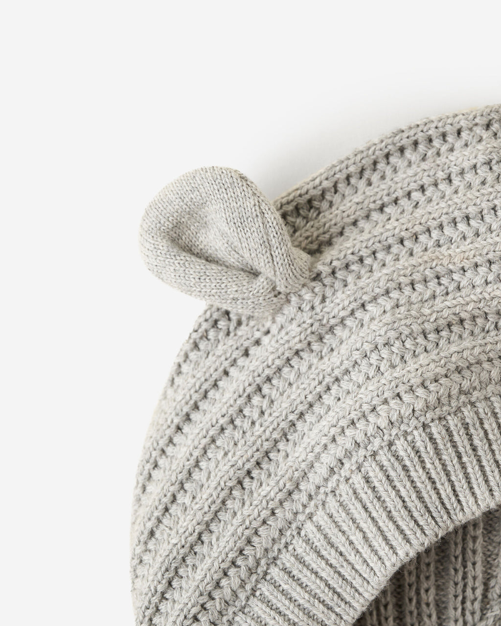 Baby Bear Cardigan / GREY MIX