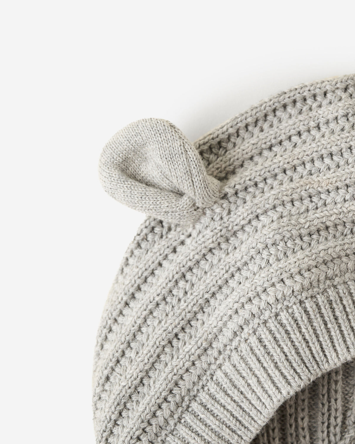 Baby Bear Cardigan / GREY MIX