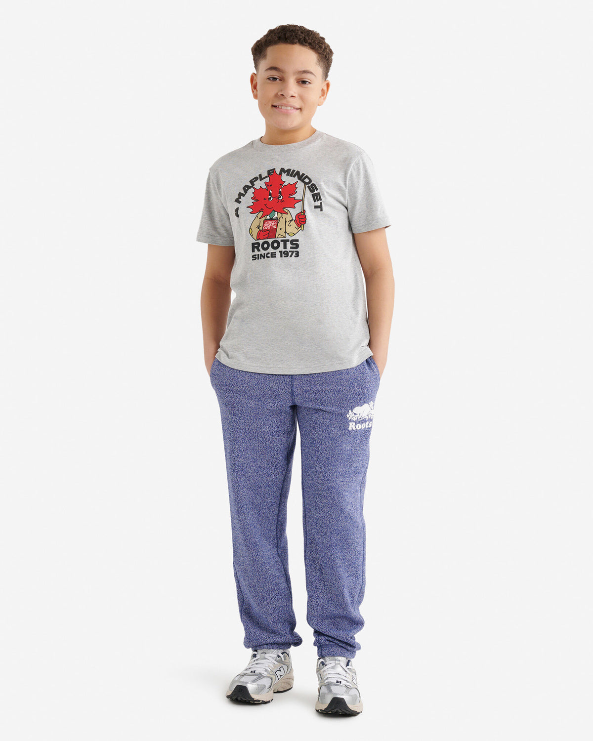 Kids Natural Element T-Shirt / HEATHER GREY